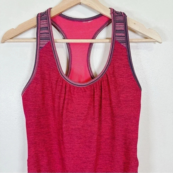 Athleta Royal  Pigeon Double Layer Racerback Tank Top - Picture 4 of 16